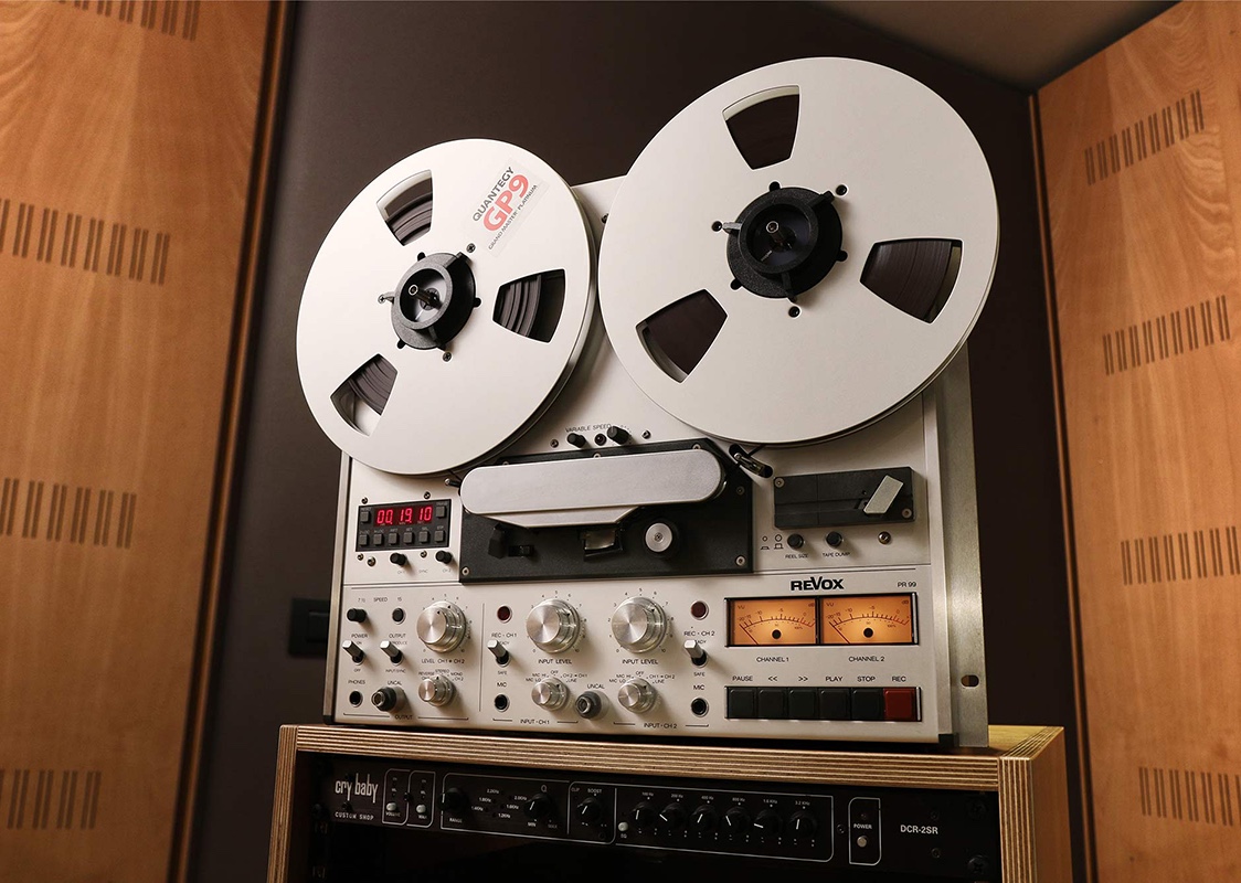 Quantegy GP9 Analogue Tape used to record Shayan Italia's song Reflection, the largest audio production of a Hindi song ever