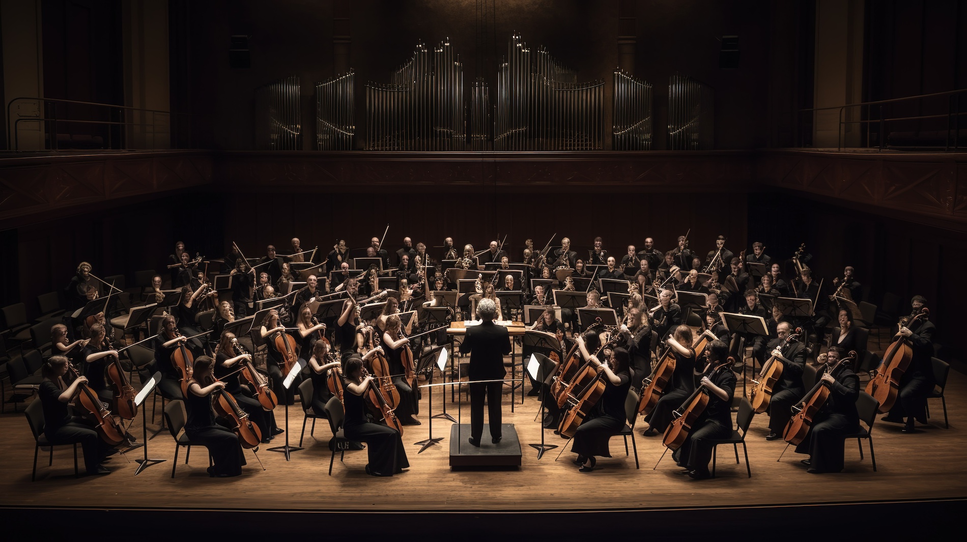 A 150 piece orchestra to showcase the scale of the Shayan Italia's Reflection Hindi magnum opus